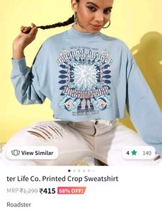 Chopped Sweatshirt 🧿🌷