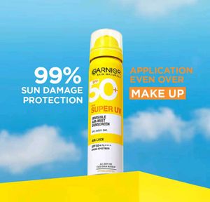 Garnier SPF 50 Sunscreen