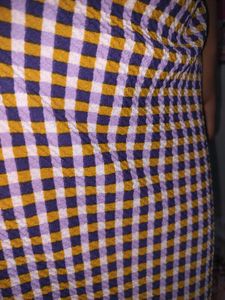 Checkered Midi Dress