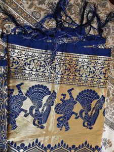 Blue Floral Lehenga Choli Set