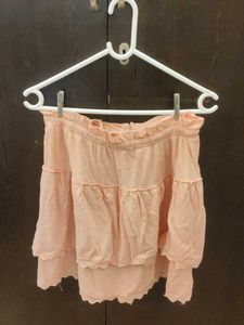 Tiered Mini Skirt