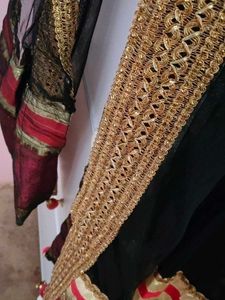 Black Embroidered Kurta Set