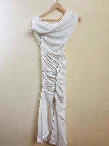 Uptownie One Shoulder Ruched Dress
