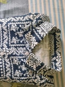 Heavy Patterned Casual Shirt XL