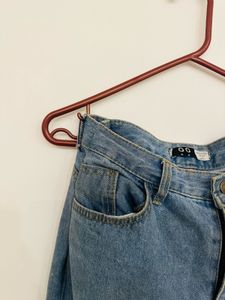 Denim Wide Leg Jeans