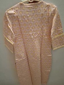 W Peach Kurti