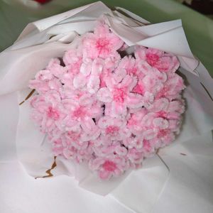 Pink Handmade Flower Bouquet 💗