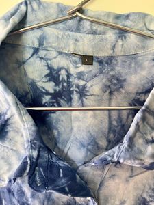 Blue Tie N Dye Shirt