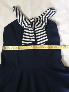 Girls Trendy Dress Navy Blue Colour