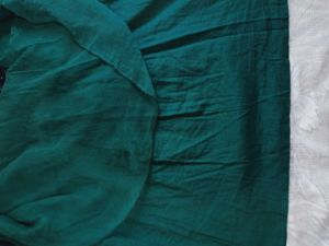 Elegant Green Embellished chiffon Top