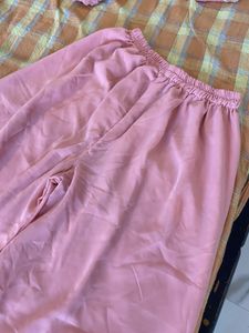 Pink Chikankari Kurta Set
