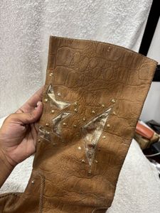 Brown Star Boots