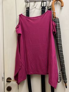 comfortable cold shoulder top