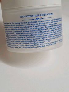 Deep Hydration Water Cream