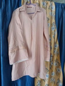 Elegant Mauve Kurta Set