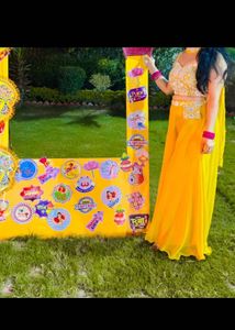 yellow dress for haldi