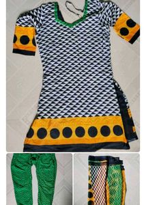 3 Kurta One Blouse