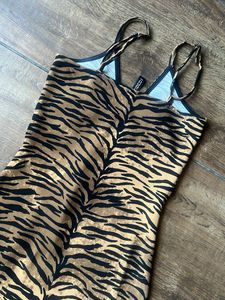 HnM Tiger Print Bodycon Dress