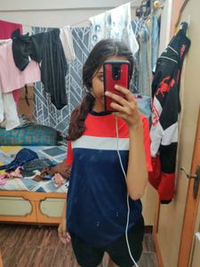 Stylish Colorblock T-Shirt