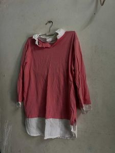 Casual Collared Full Sleeves Women Top