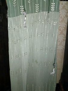 Olive Green Embellished Dress