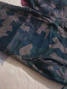 Camo Print Jogger Pants