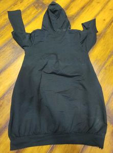 Black Hoodie Dress