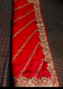 Jari Work Festive Saree &amp; Blouse