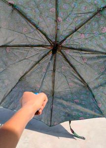 Floral Patterned Umbrella