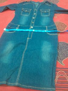 Denim Mini Dress