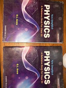 Class XII Physics Reference Books (Vol. I & II)