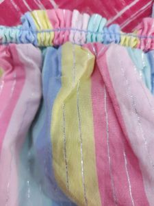 Colorful Cotton Top For Girls