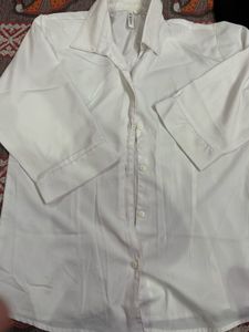 White Button-Down Shirt