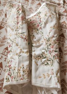 Off-white Tie-up Corset Top