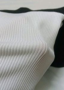 Women T Shirt White And Black