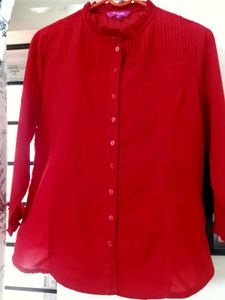 Marie Claire Red Top