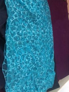 dress material top and duppata