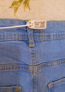 Ice Blue Straight Fit Jeans .BRAND NEW💜