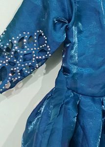 Cute Blue Party Dress