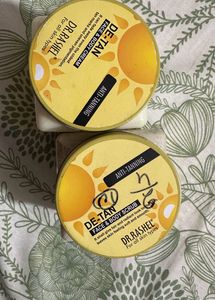 combo of Dr. rashel detan cream and scrub