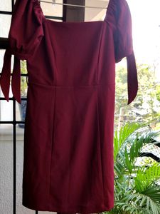 Beautiful Maroon Dress