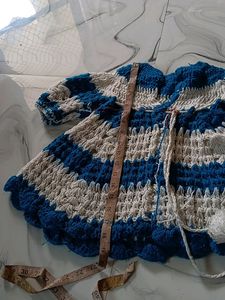 Please Help Me Kids Woolen Frock With Pant