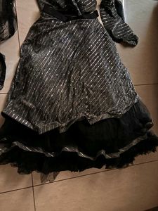 heavy black lengha unique 1 hand full sleves