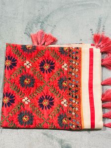 Silk Printed Dupatta (Stole)