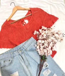 Coral Knit Top C