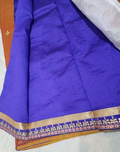 💥🆕️ SuperNet Embroidered Saree