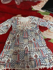 Boho Print Mini Dress