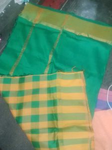 Checkered Saree