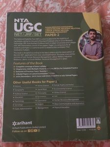 Arihant NTA UGC NET/JRF/SET Human Resource Management, Labour Welfare, Industrial Relations, Labour And Social Welfare, Personnel Management Paper 2