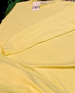 Lime Green Zara T-shirt